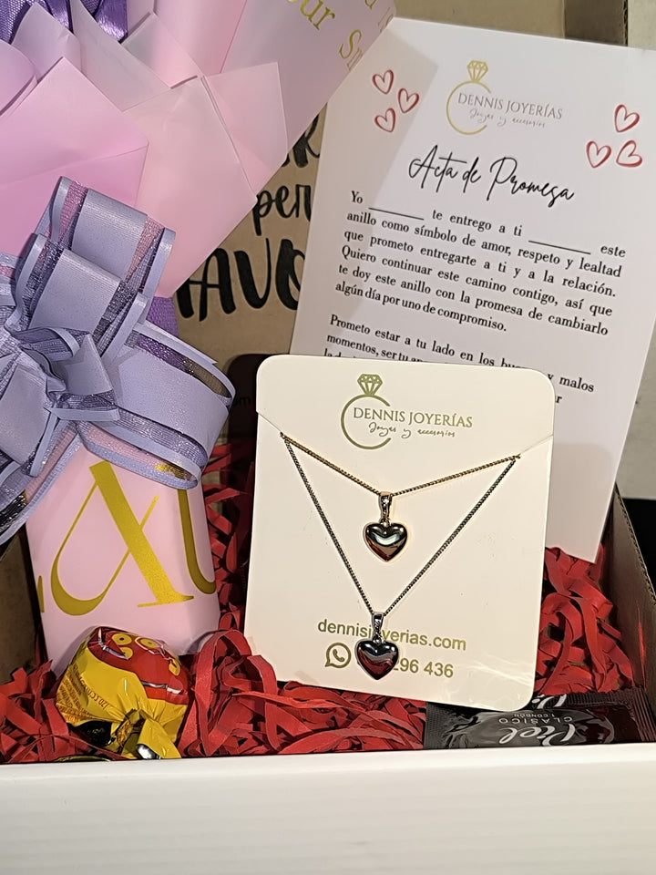 COLLAR CORAZÓN CULPA MÍA 💝🫶🏻