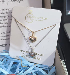 COLLAR CORAZÓN CULPA MÍA 💝🫶🏻