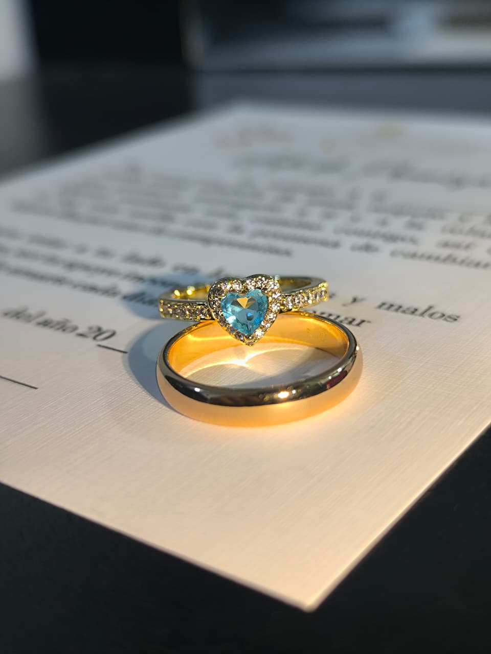 𝗔𝗡𝗜𝗟𝗟𝗢𝗦 𝗣𝗥𝗢𝗠𝗘𝗦𝗔 𝗣𝗔𝗥𝗔 𝗡𝗢𝗩𝗜𝗢𝗦💍💖✨