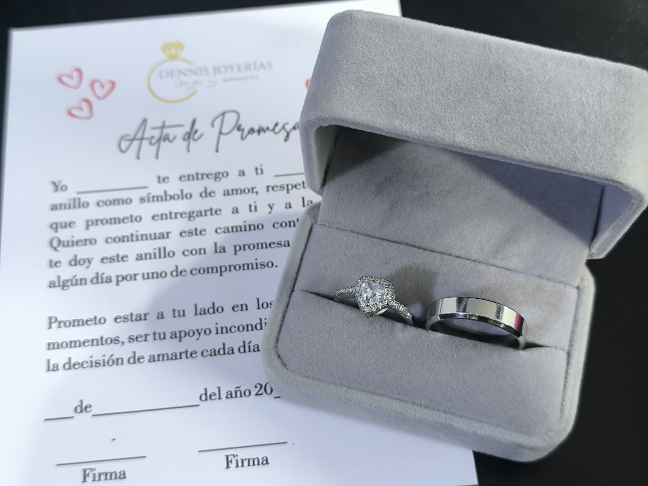 𝗔𝗡𝗜𝗟𝗟𝗢𝗦 𝗣𝗥𝗢𝗠𝗘𝗦𝗔 𝗣𝗔𝗥𝗔 𝗡𝗢𝗩𝗜𝗢𝗦💍💖✨