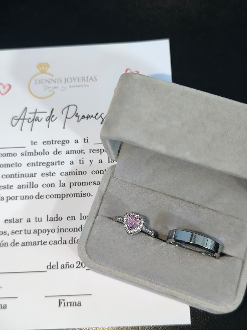 𝗔𝗡𝗜𝗟𝗟𝗢𝗦 𝗣𝗥𝗢𝗠𝗘𝗦𝗔 𝗣𝗔𝗥𝗔 𝗡𝗢𝗩𝗜𝗢𝗦💍💖✨